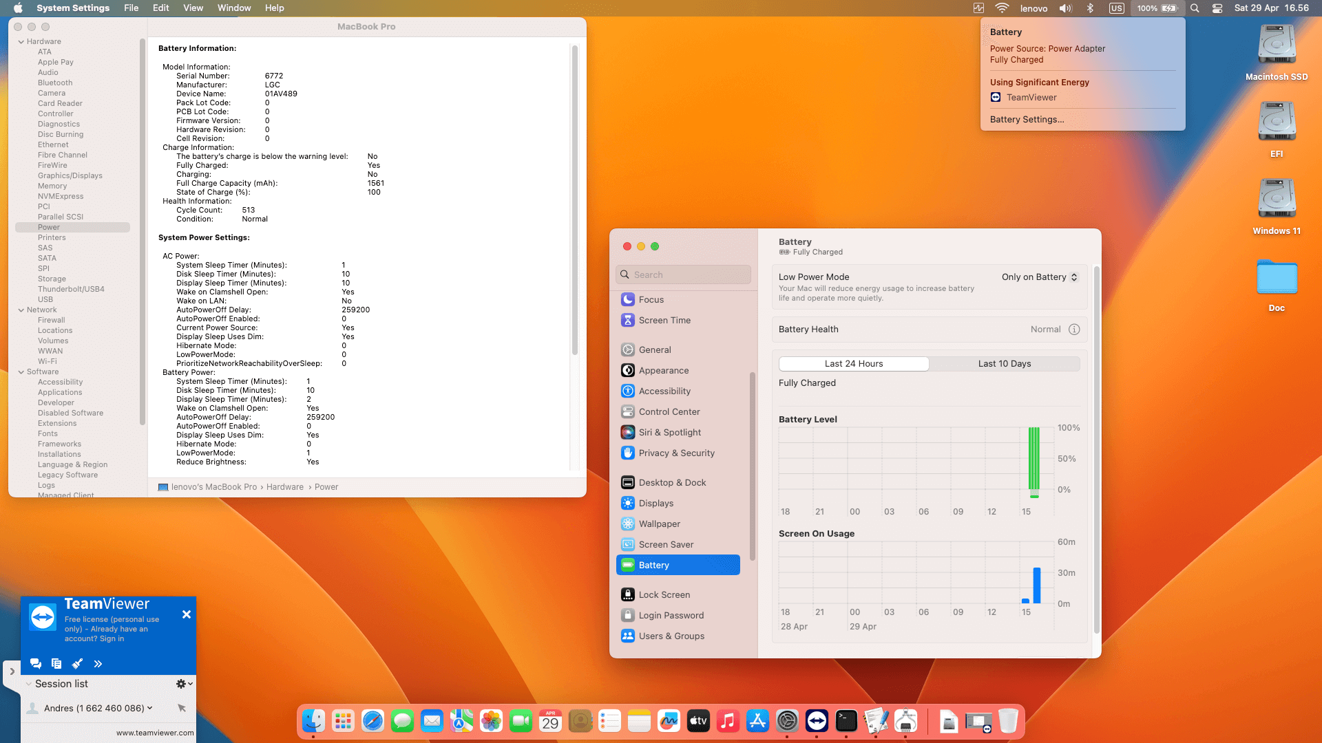Lenovo Thinkpad T480 [KabyLake R   Intel UHD 620 + PS2 SMBUS]   OpenCore 7